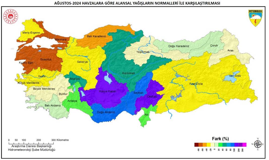 Konya, geçen ay yağışların yüzde 100 arttığı iller arasına girdi 13